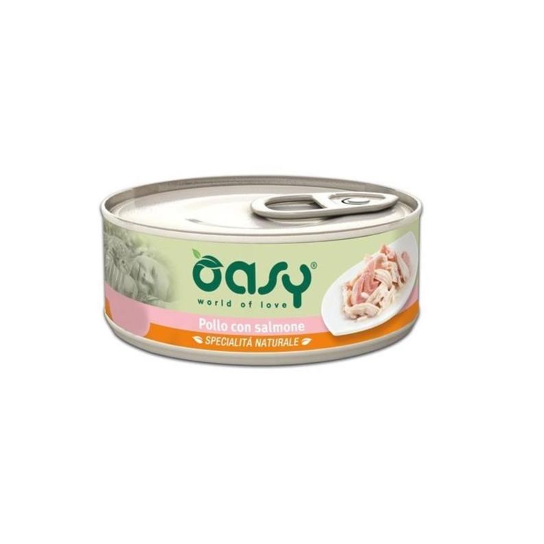 Oasy - Oasy Gatto Lattina 70 Gr - Animalmania Store