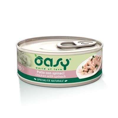 Oasy - Oasy Gatto Lattina 70 Gr - Animalmania Store