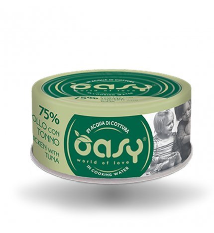 Oasy - Oasy Gatto Da 70 Gr In Lattina - Animalmania Store