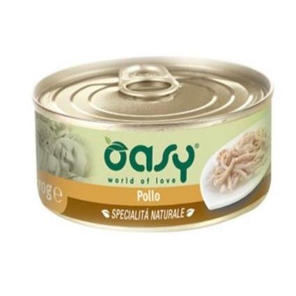 Oasy - Oasy Gatto Lattina 70 Gr - Animalmania Store