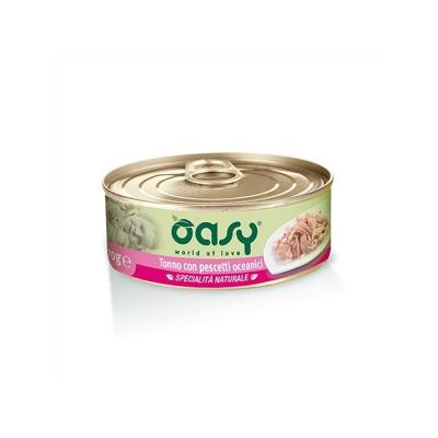 Oasy - Oasy Gatto Lattina 70 Gr - Animalmania Store