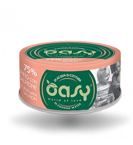 Oasy - Oasy Gatto Da 70 Gr In Lattina - Animalmania Store