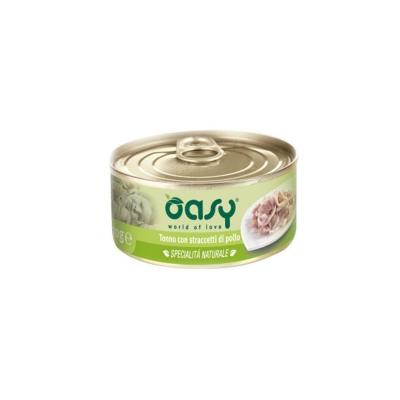 Oasy - Oasy Gatto Lattina 70 Gr - Animalmania Store