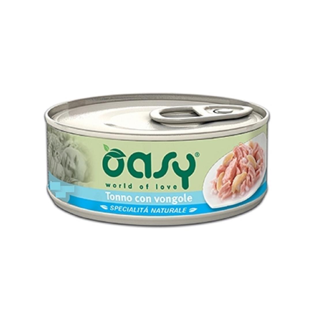 Oasy - Oasy Gatto Lattina 70 Gr - Animalmania Store