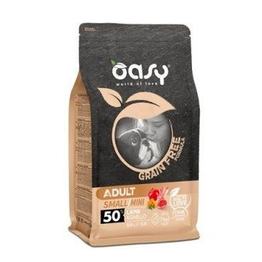 Oasy - Oasy Grain Free Secco Cane Small/Mini Agnello - Animalmania Store