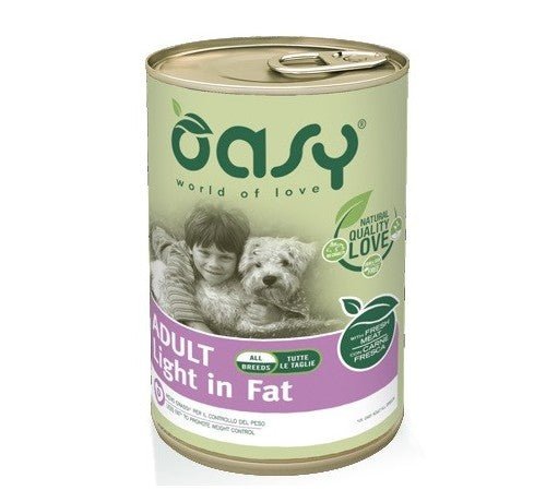 Oasy - Oasy Dog Lifestage Adult Light In Fat - Pollo - Animalmania Store