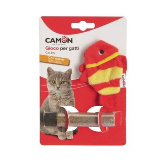 Camon - Gioco Pesciolino Con Catnip - Animalmania Store