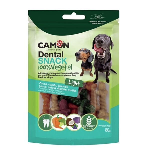 Camon - Dental Snack Ossetti Di Riso Per Cani - Animalmania Store