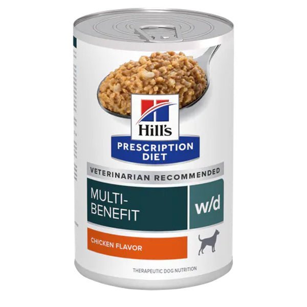 Hill's Science Plan - Hill'S Prescription Diet Cane W/D Lattina 370G Multipack 12 pezzi - Animalmania Store