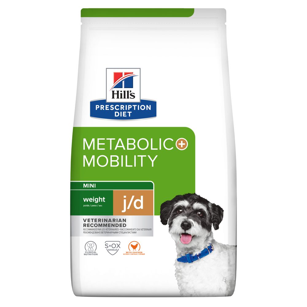 Hill's Science Plan - Hill'S Prescription Diet Metabolic + Mobility Mini Crocchette Per Cani - Animalmania Store