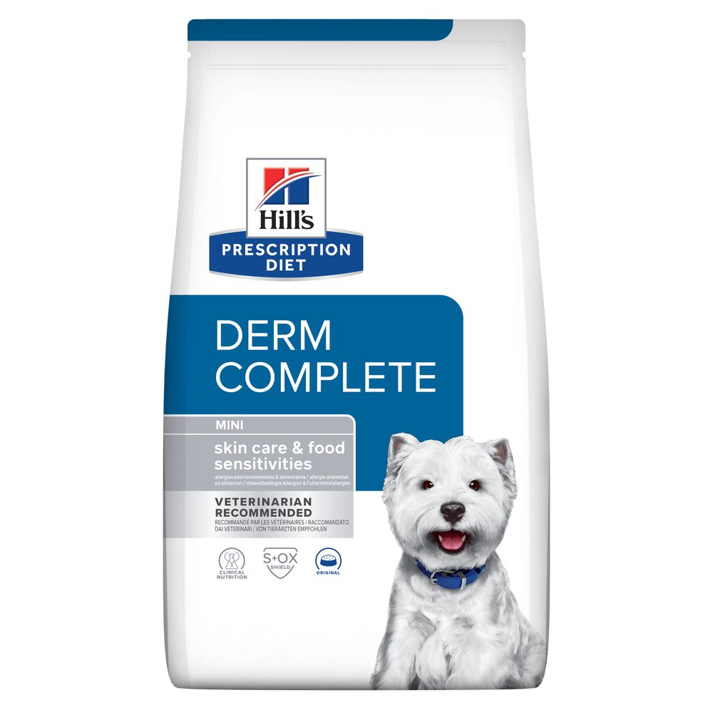 Hill's Science Plan - Hill'S Prescription Cane Derm Complate Mini Crocchette - Animalmania Store