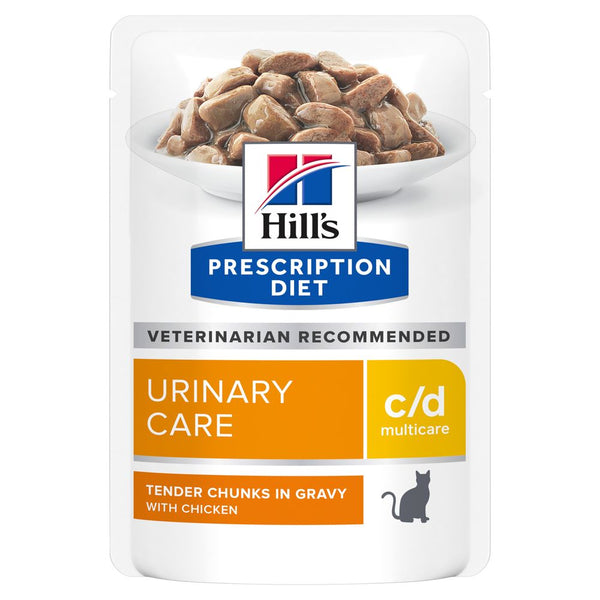 Hill's Science Plan - Hill'S Prescription Diet Feline C/D Pollo Bustine Per Gatti - Animalmania Store