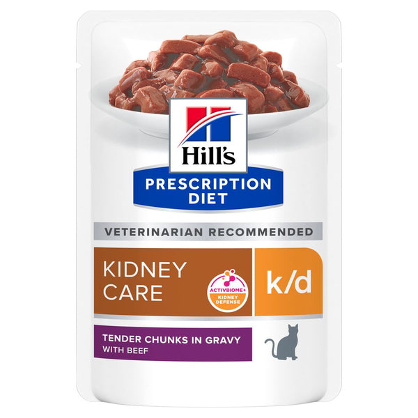 Hill's Science Plan - Hill'S Prescription Diet Cat K/D Manzo 85G - Animalmania Store