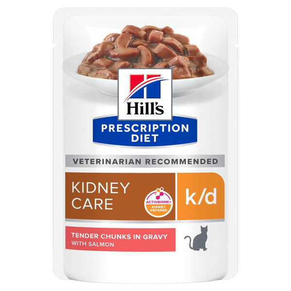 Hill's Science Plan - Hill'S Prescription Diet Cat K/D Salmone 85G - Animalmania Store