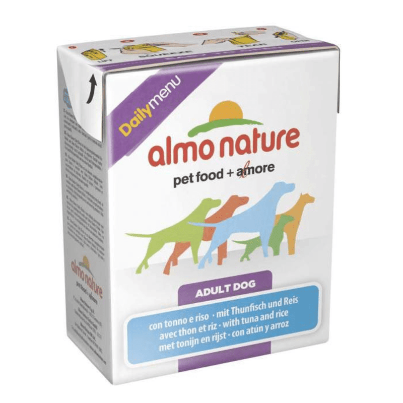 Almo Nature - Almo Nature Daily Menù Tonno e Riso 375 gr per Cani - Animalmania Store