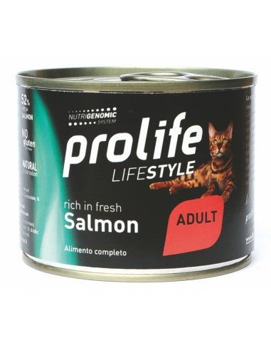 Prolife - Prolife Cat Adult Salmone E Riso - Animalmania Store