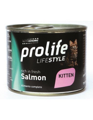 Prolife - Prolife Cat Lifestyle Kitten Salmone - Animalmania Store