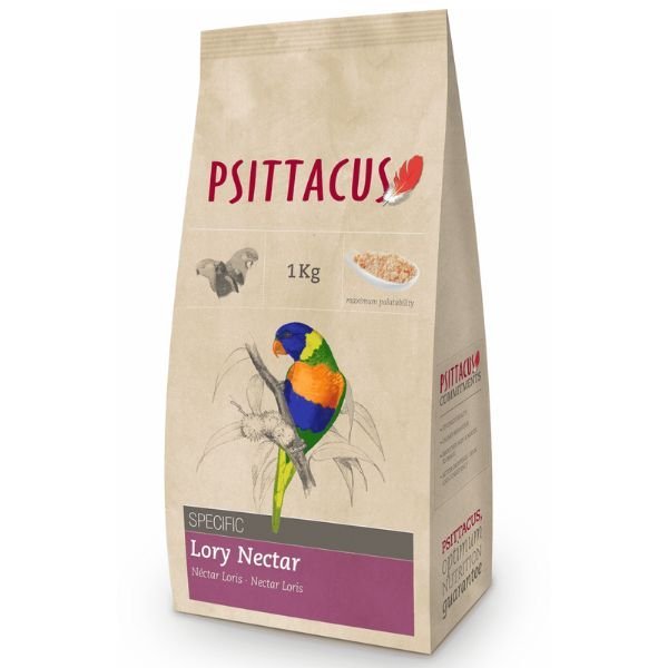 Psittacus - Psittacus Lory Nectar 1Kg - Animalmania Store