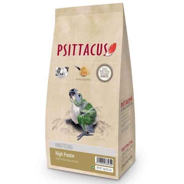 Psittacus - Psittacus Pappa Hand Feeding Alta Proteina 1Kg - Animalmania Store