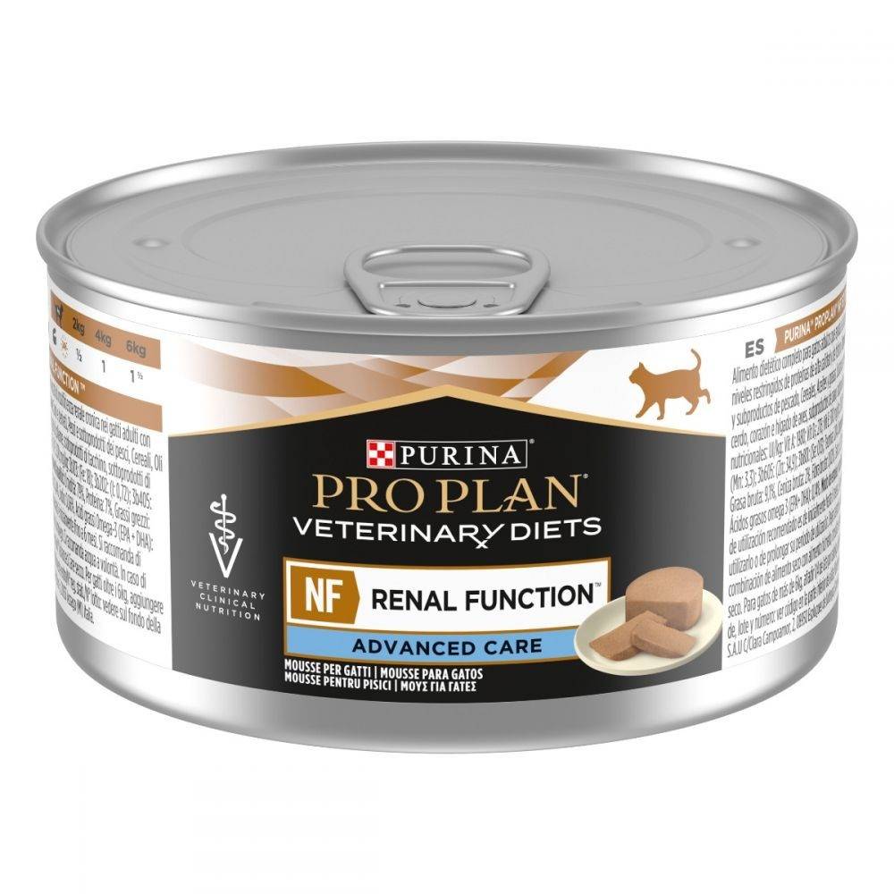 Purina Pro Plan - Purina Pro Plan Veterinary Diets Nf Renal Function Advanced Care Mousse Per Gatti Multipack 24 pezzi - Animalmania Store