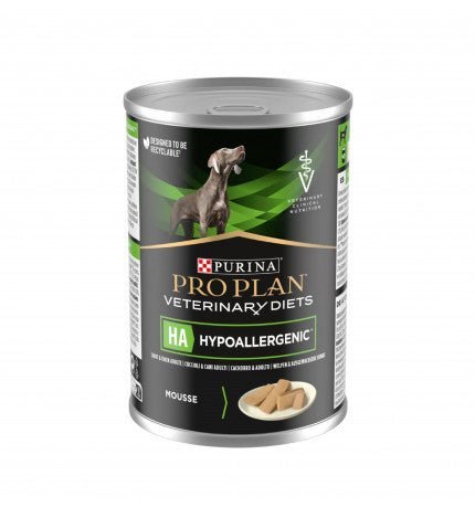 Purina Pro Plan - Purina Veterinary Diet Cane Ha- Hypoallergenic Multipack 12x400Gr - Animalmania Store