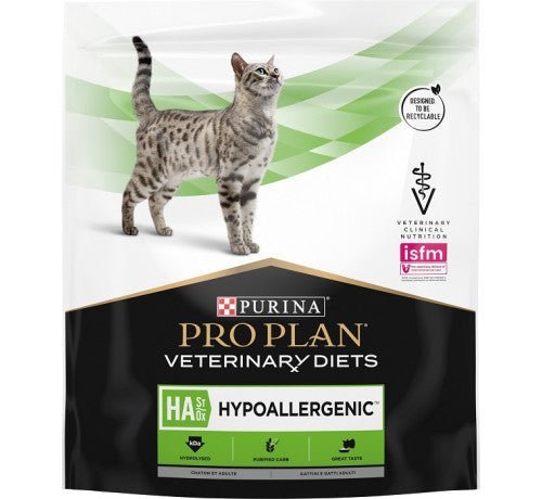 Purina Pro Plan - Purina Veterinary Diets Ha Hypoallergenic Per Gatto Multipack 12x400Gr - Animalmania Store