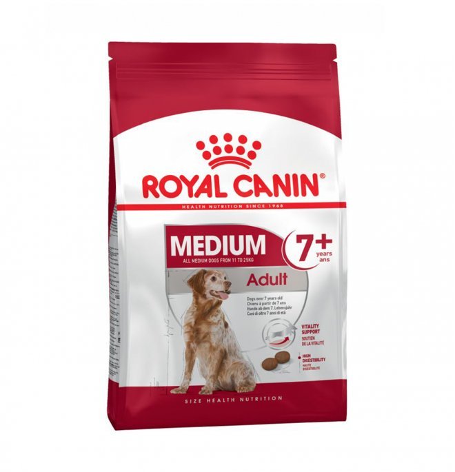 Royal Canin - Royal Canin Cane Adult Medium 7+ - Animalmania Store