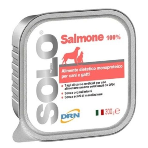 Drn - Drn Cibo Umido Cane E Gatto Solo Salmone - Animalmania Store