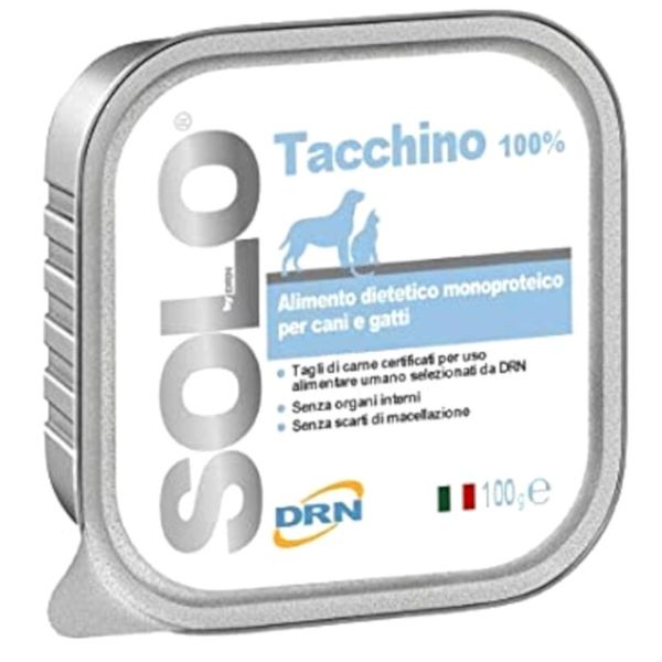 Drn - Drn Cibo Umido Cane E Gatto Solo Tacchino - Animalmania Store