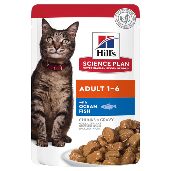Hill's Science Plan - Hill'S Science Plan Feline Adult Pesce Oceanico Bustine 85G Per Gatti - Animalmania Store