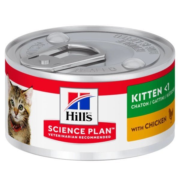 Hill's Science Plan - Hill'S Science Plan Kitten Chicken 82G Per Gatti Multipack 24 pezzi - Animalmania Store