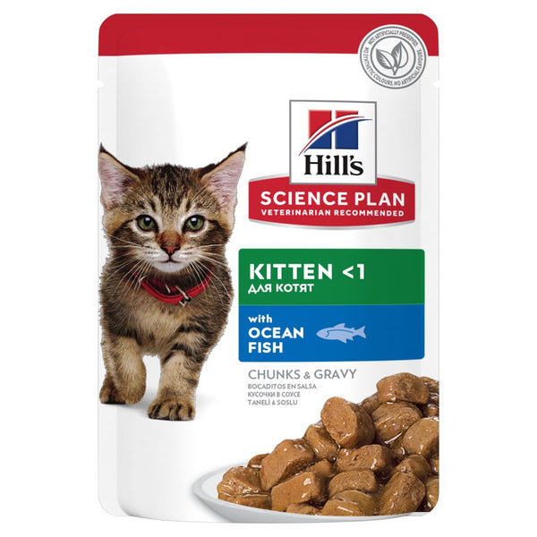 Hill's Science Plan - Hill'S Science Plan Kitten Bocconcini Pesce 85G Per Gatti - Animalmania Store