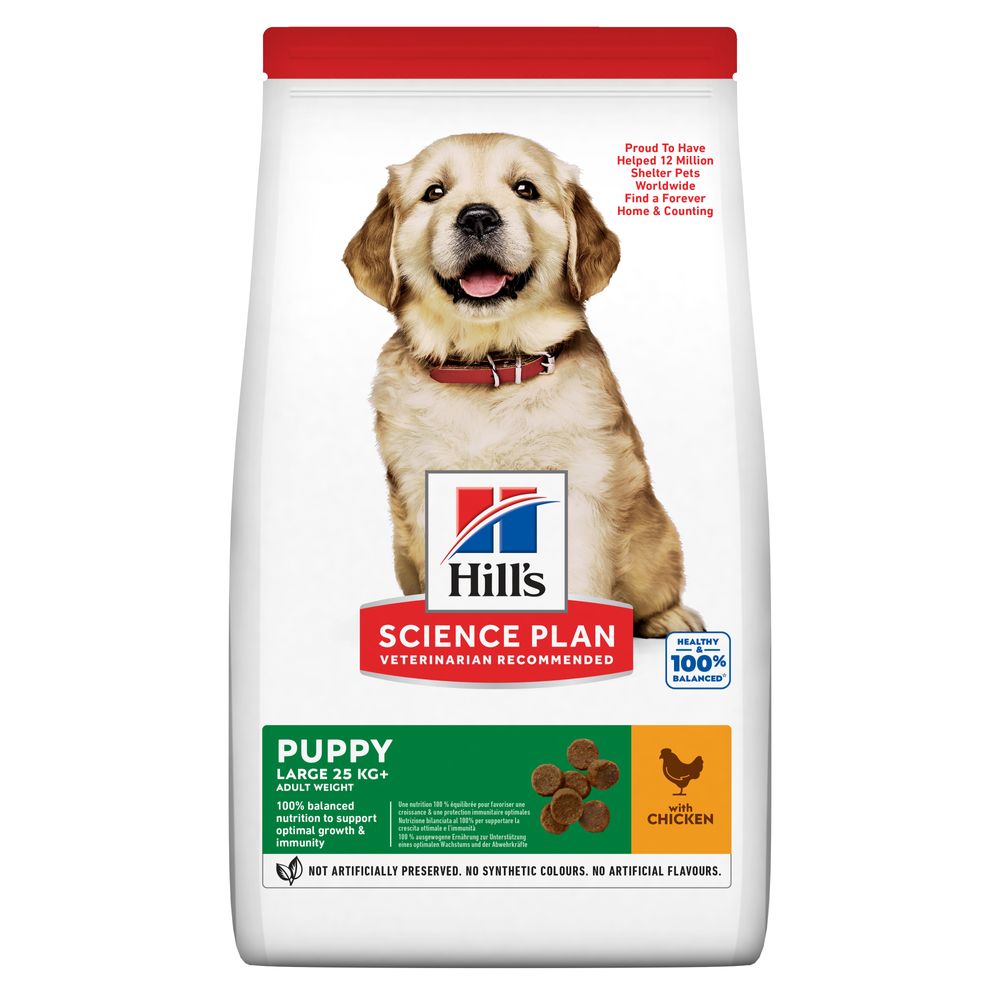 Hill's Science Plan - Hill'S Science Plan Puppy Large Pollo Crocchette Per Cani - Animalmania Store