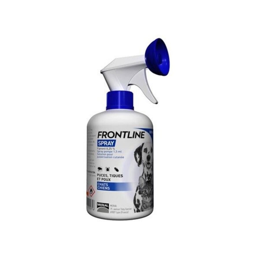 Frontline - Frontline spray antiparassitario 500ml per Cani - Animalmania Store