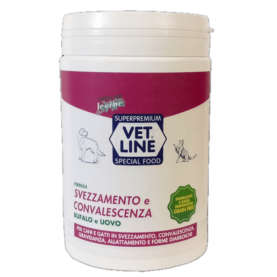 VetLine - Vetline Svezzamento E Convalescenza Bufalo E Uovo per Cani - Animalmania Store