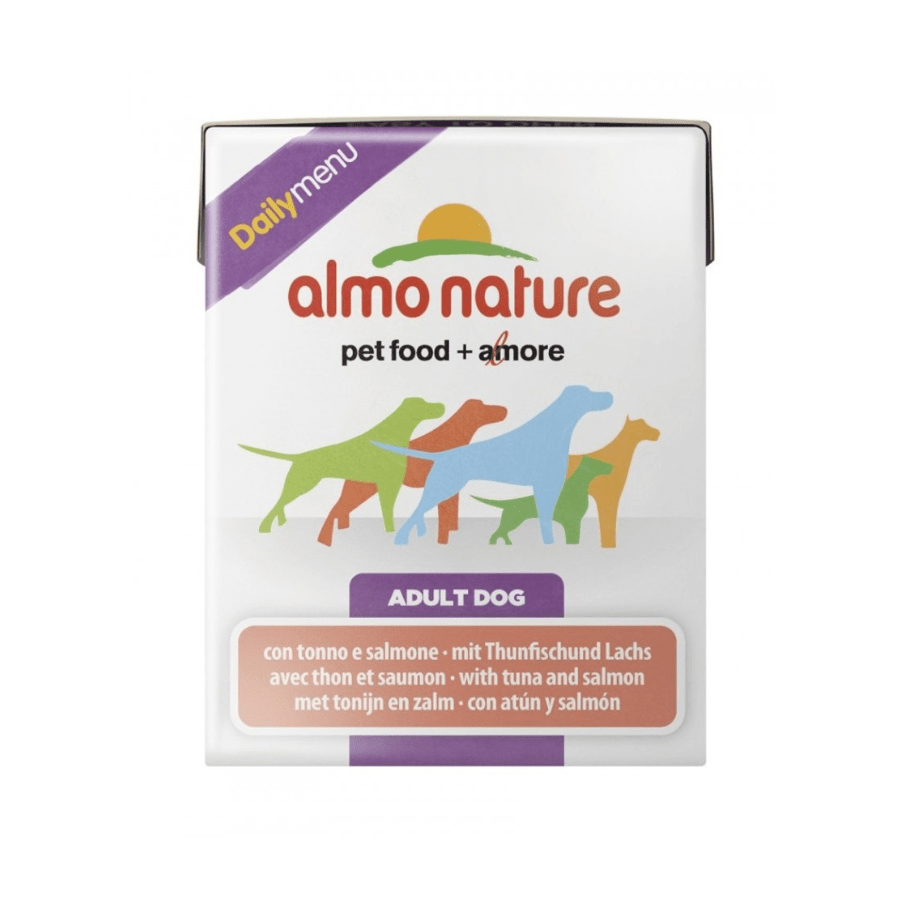 Almo Nature - Almo Nature Daily Menù Tonno e Salmone 375 gr per Cani - Animalmania Store