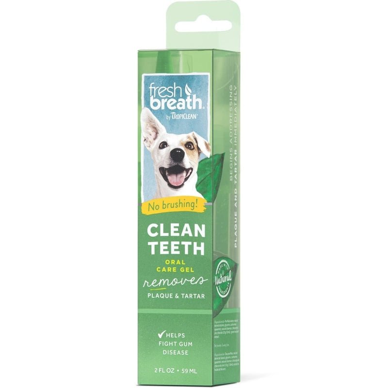 PetsFitness - Tropiclean Clean Teeth Oral Care Gel 59ml per Cani - Animalmania Store
