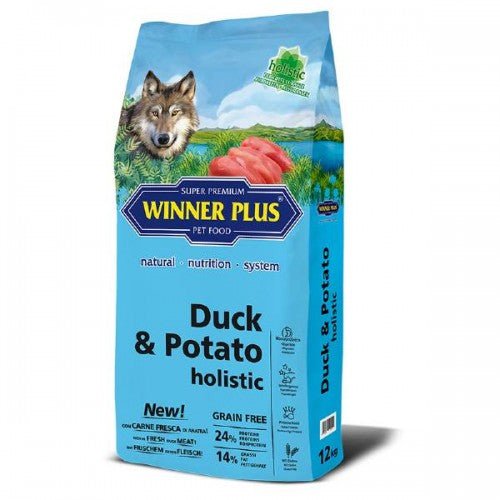 Winner Plus - Winner Plus - Holistic All'Anatra E Patate per Cani - Animalmania Store